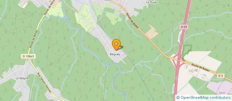 localisation de l'entreprise 499 656 783 à SAINT-JOSEPH