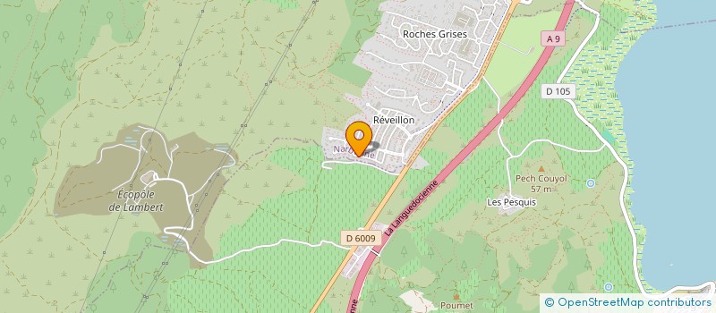 localisation de l'entreprise 499 701 266   NARBONNE