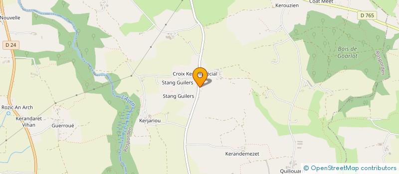 localisation de l'entreprise 499 732 675   PLOUEDERN