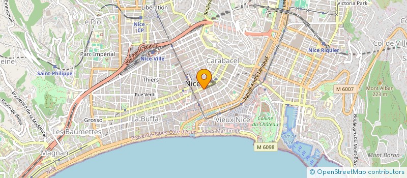 localisation de l'entreprise 499 763 365 à NICE