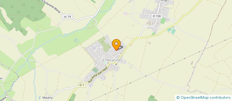 localisation de l'entreprise 499 815 900   CHEVANNES