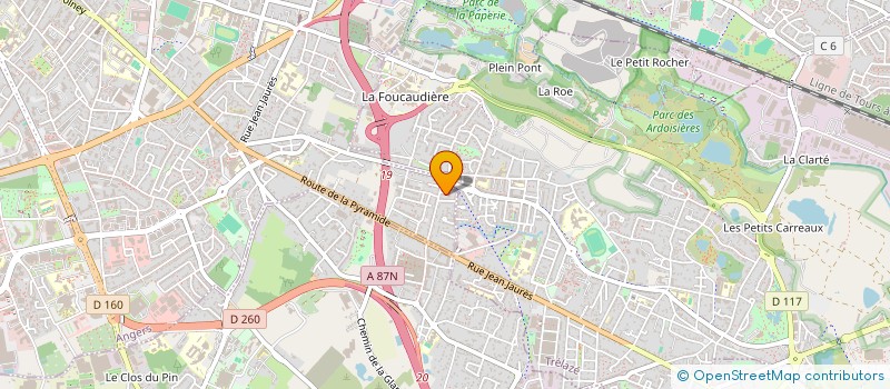 localisation de l'entreprise 499 820 306   ANGERS