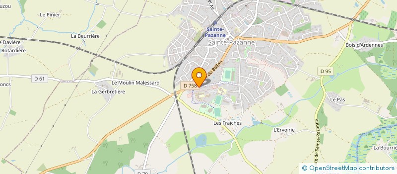 localisation de l'entreprise 499 821 445 à NANTES