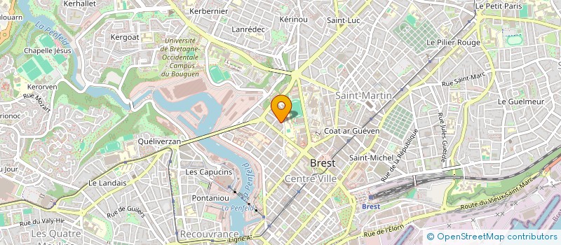 localisation de l'entreprise 499 821 809  à BREST