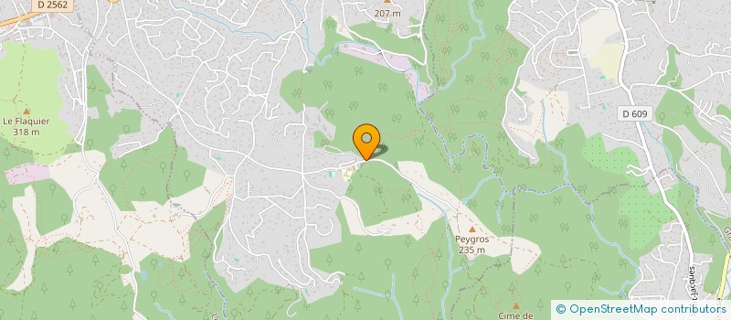 localisation de l'entreprise 499 884 872   PEYMEINADE