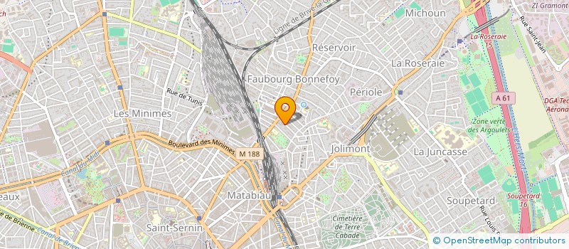 localisation de l'entreprise 499 905 453 à TOULOUSE