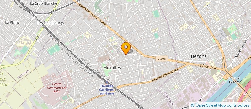 localisation de l'entreprise 499 916 914   HOUILLES