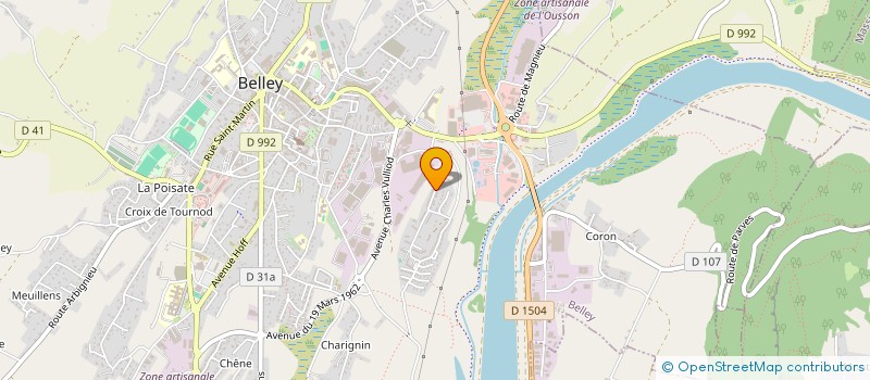 localisation de l'entreprise 499 939 890   CORBELIN