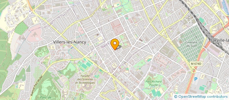 localisation de l'entreprise 499 959 708   NANCY