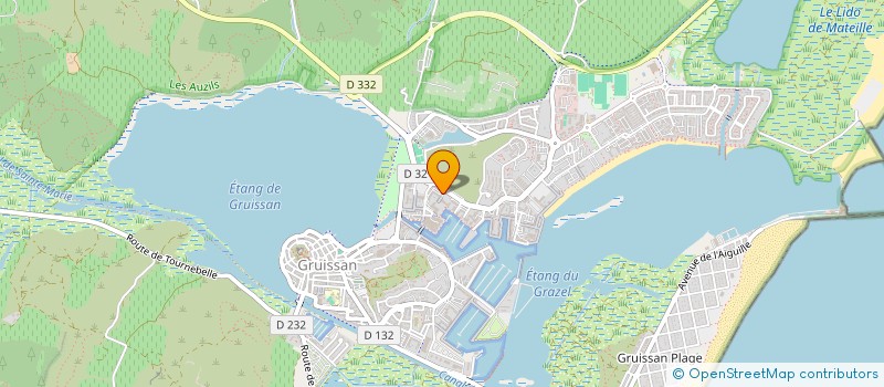 localisation de l'entreprise 499 986 776   GRUISSAN