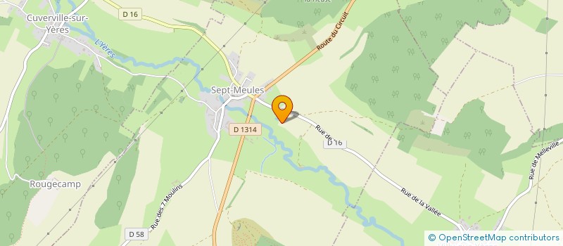 localisation de l'entreprise 49HSA  SEPT-MEULES