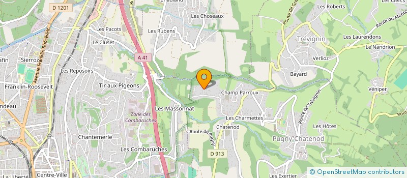 localisation de l'entreprise 4A CAPITAL  PUGNY-CHATENOD