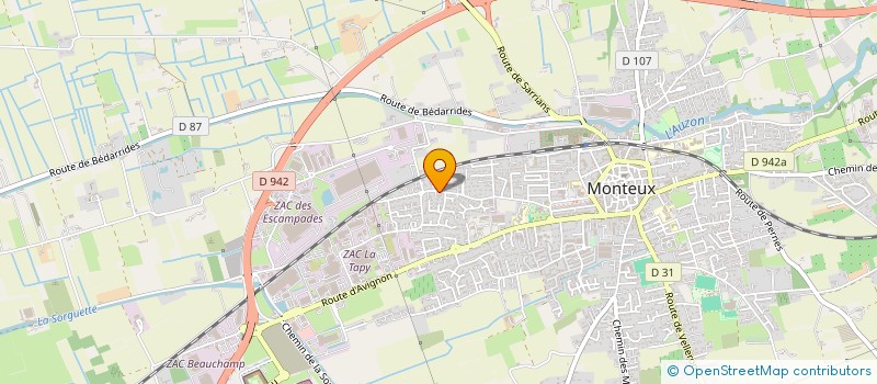 localisation de l'entreprise 4A FAMILY  MONTEUX