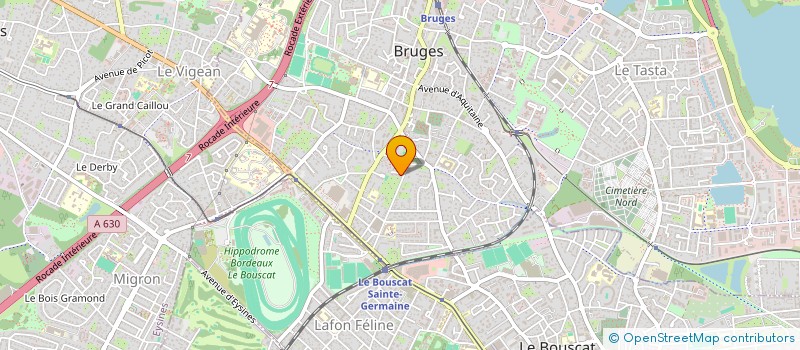 localisation de l'entreprise 4A IMMO  BRUGES