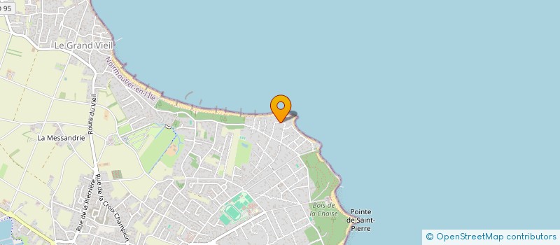 localisation de l'entreprise 4A LES HALLES à NOIRMOUTIER-EN-L'ILE