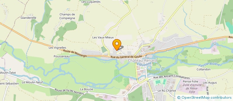 localisation de l'entreprise 4A MAG  MELLEROY