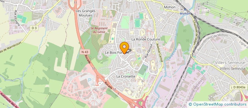 localisation de l'entreprise 4A-QSE à CHARLEVILLE-MEZIERES