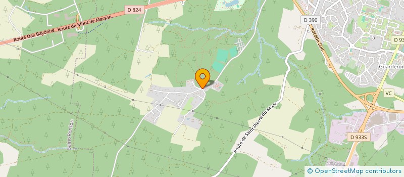 localisation de l'entreprise 4A4D  SAINT-PIERRE-DU-MONT