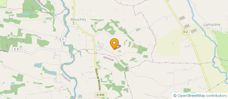 localisation de l'entreprise 4AC  L'ISLE-DE-NOE