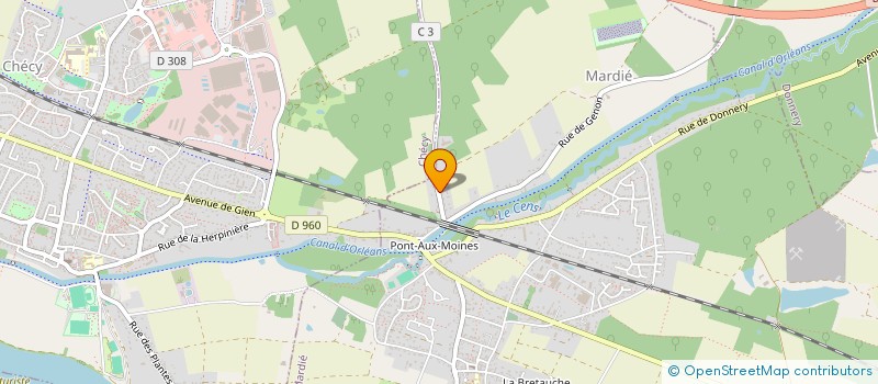 localisation de l'entreprise 4ACG à MARDIE