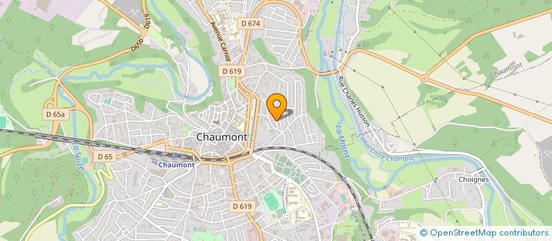 localisation de l'entreprise 4AILES à CHAUMONT