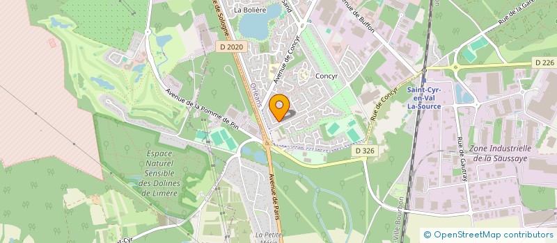 localisation de l'entreprise 4AL HOLDING à ORLEANS