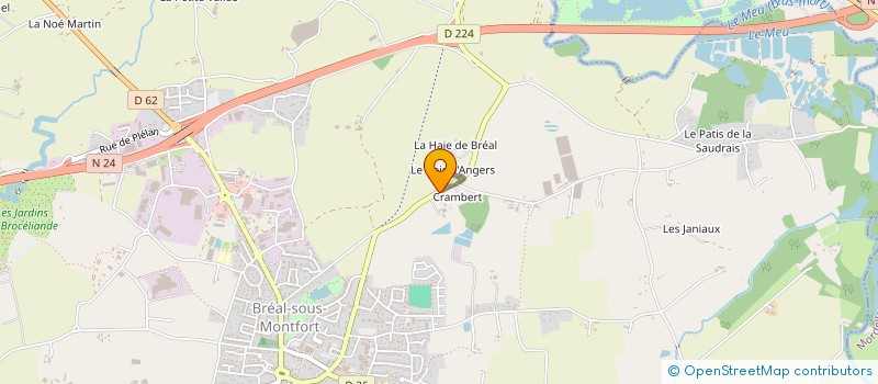 localisation de l'entreprise 4APVM  BREAL-SOUS-MONTFORT