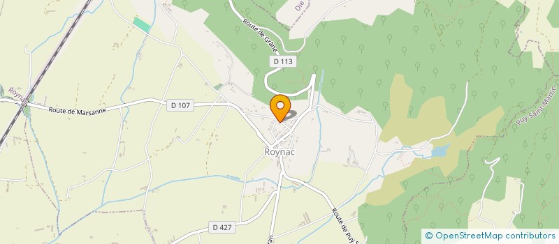 localisation de l'entreprise 4AS  ROYNAC