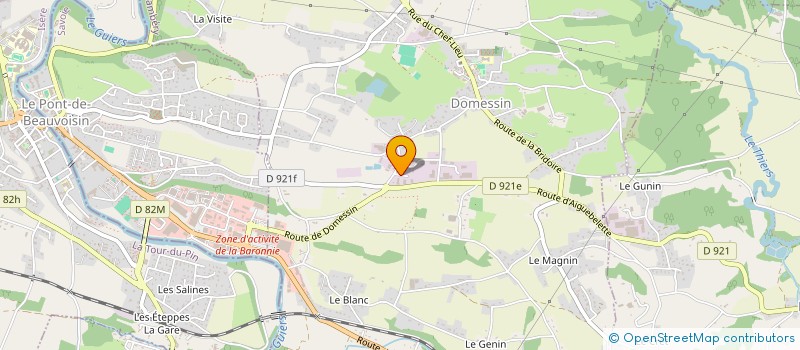 localisation de l'entreprise 4AS  DOMESSIN