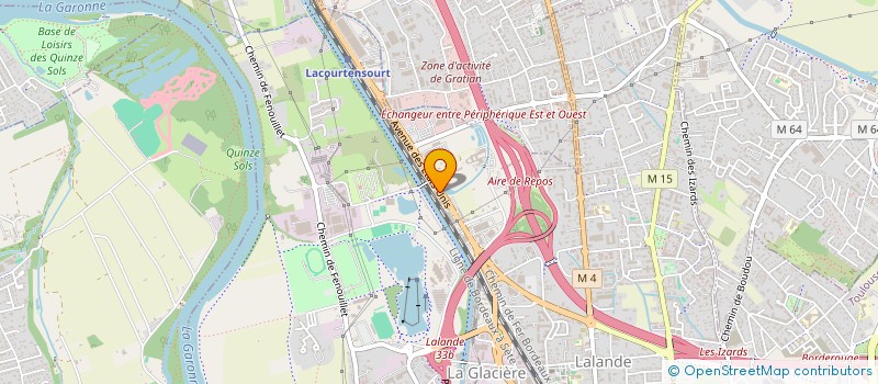 localisation de l'entreprise 4B à TOULOUSE