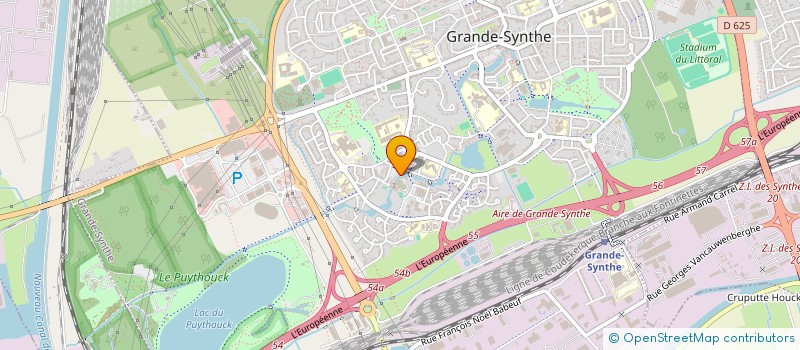 localisation de l'entreprise 4B BATIMENT  GRANDE-SYNTHE