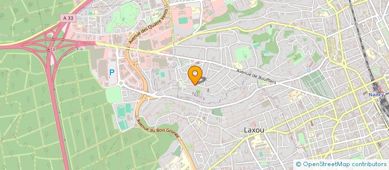 localisation de l'entreprise 4B DESILLES à NANCY