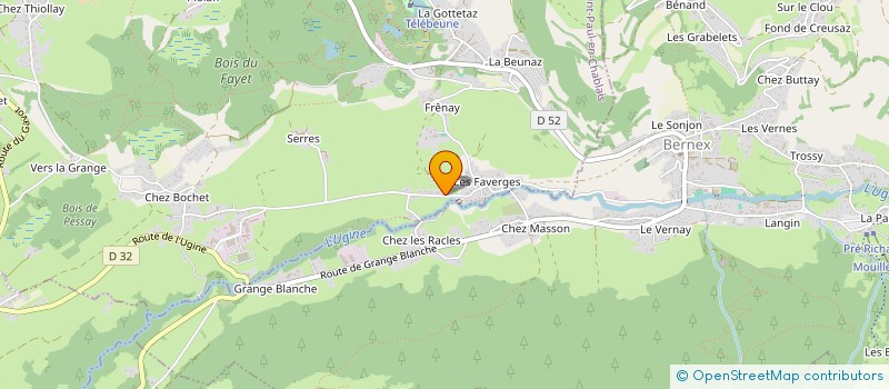 localisation de l'entreprise 4B DU LEMAN  SAINT-PAUL-EN-CHABLAIS