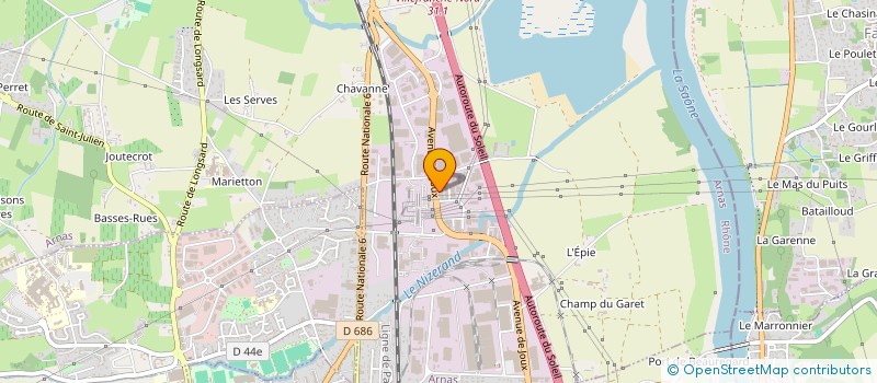 localisation de l'entreprise 4B FINANCES  FLEURIE