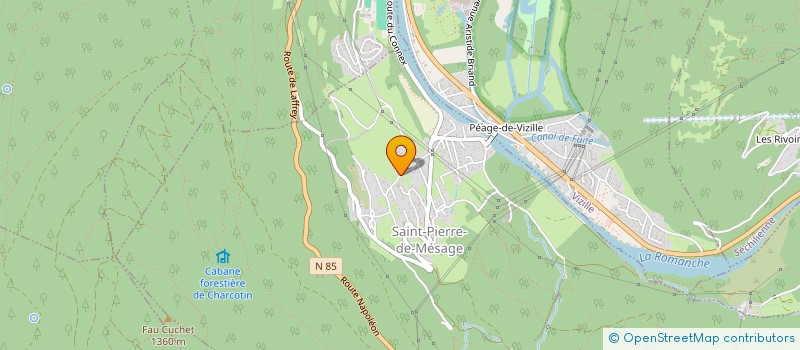 localisation de l'entreprise 4B-ICFQ  SAINT-PIERRE-DE-MESAGE