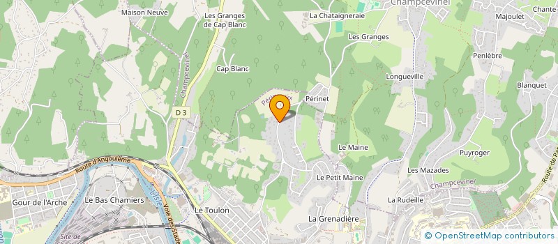 localisation de l'entreprise 4B IMMO à PERIGUEUX