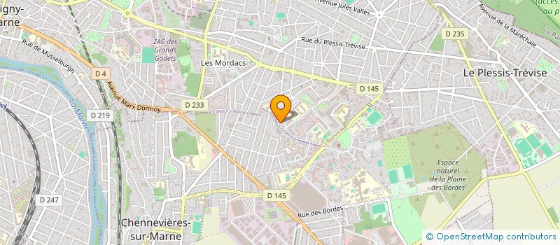 localisation de l'entreprise 4B LOC à CHAMPIGNY-SUR-MARNE