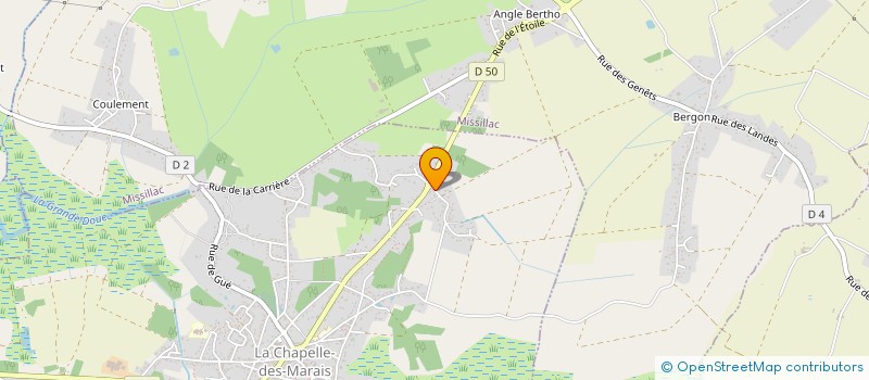 localisation de l'entreprise 4B PONT MAHE  ASSERAC