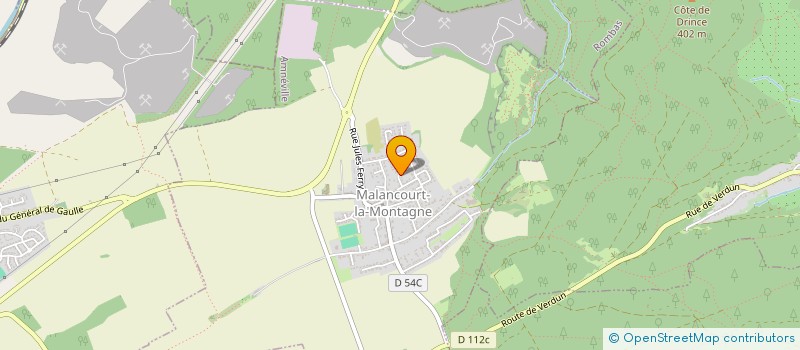 localisation de l'entreprise 4B SCI  AMNEVILLE