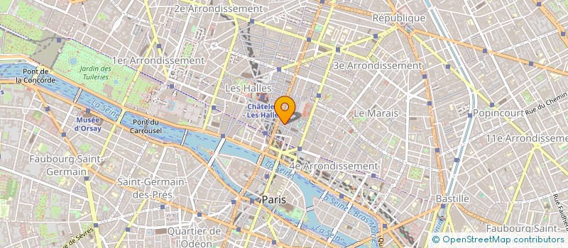 localisation de l'entreprise 4BAR ET CAFE  PARIS