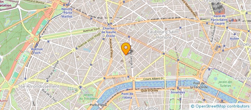 localisation de l'entreprise 4BAUCHART PROPERTIES  PARIS