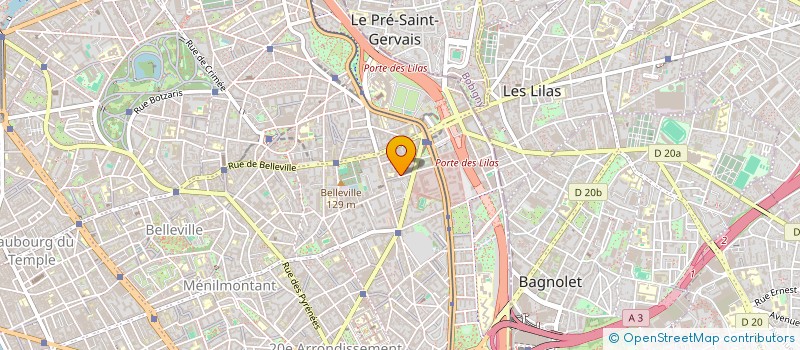 localisation de l'entreprise 4BB SARL  PARIS