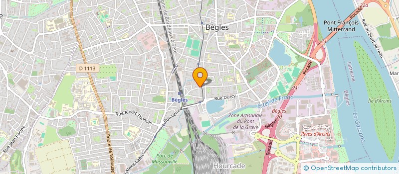 localisation de l'entreprise 4BI FRANCE à BEGLES