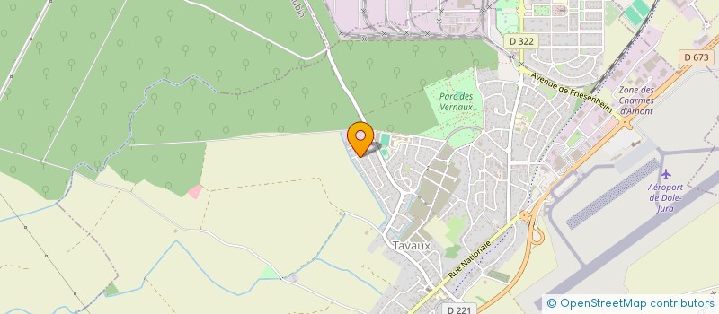 localisation de l'entreprise 4BSA  TAVAUX