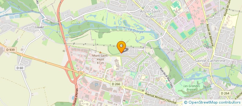 localisation de l'entreprise 4C à ARRAS