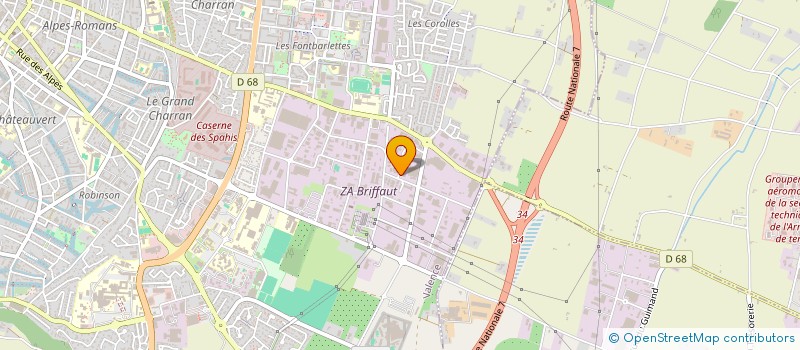 localisation de l'entreprise 4C-AVOCAT  VALENCE