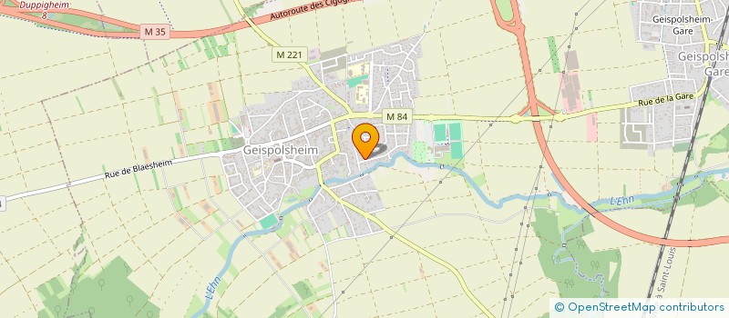 localisation de l'entreprise 4C IMMO  GEISPOLSHEIM