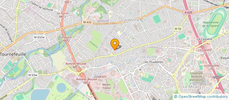 localisation de l'entreprise 4C IMMO  TOULOUSE