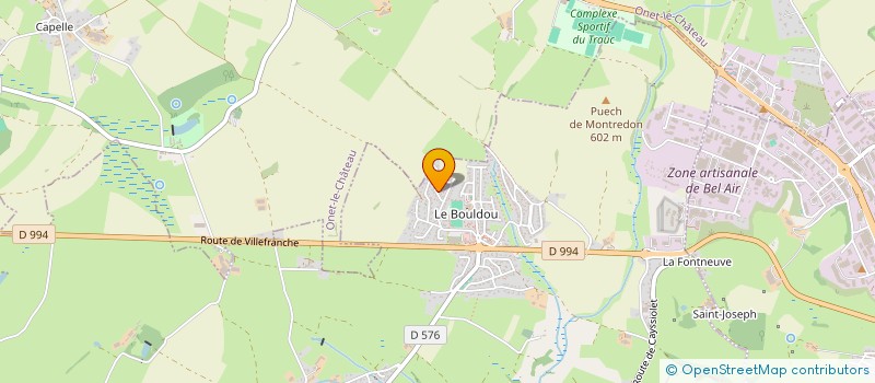 localisation de l'entreprise 4C INVEST  DRUELLE BALSAC