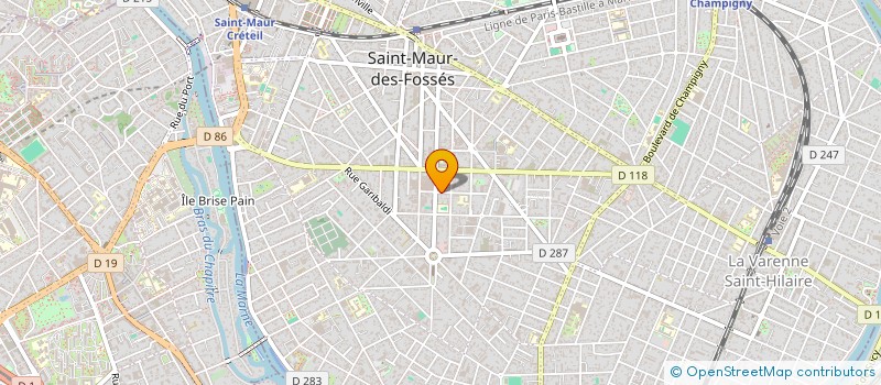 localisation de l'entreprise 4C'S à SAINT-MAUR-DES-FOSSES